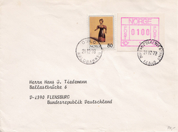Noway, 1978. FRAMA Opfrankeret Brev Til Tyskland 21.12.78 - Vignette [ATM]