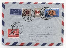 South Africa AIRMAIL COVER TO Germany 1965 - Poste Aérienne