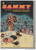 SAMMY LES GORILLES MARQUENT DES POINGS BERCK CAUVIN EDITION 1974 - Sammy