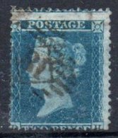 Grande Bretagne 1855 ; N° Y : 15 ; Ob ; D14; Fil. Grande Cour.;perçage Décalé ;sans Défauts; Cote Y : 65.00 E. - Used Stamps