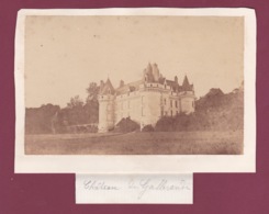 060119 - PHOTO ANCIENNE 72 LUCHE PRINGE Le Château De Gallerande - Luche Pringe