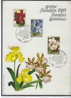 België  O.B.C   Kaart  2163  / 2165    Gentse Floraliën    Gent - 1971-1980