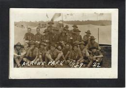Delcampe - CPA Scout Scoutisme éclaireurs Non Circulé Carte Photo RPPC - Pfadfinder-Bewegung