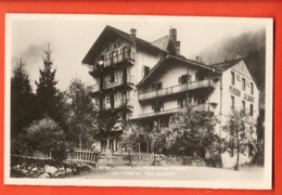 VAF-32 Carte Photo Les Marécottes Sur Salvan, Hotel Jolimont  Circulé Sous Enveloppe - Salvan