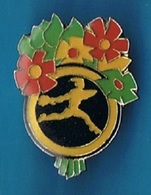 PIN'S //  ** LOGO // FLEURISTE / INTERFLORA ** . (Formula Paris) - Noël