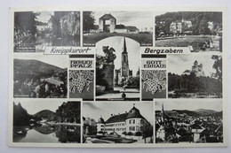 (10/7/91) Postkarte/AK "Bergzabern" Mehrbildkarte Mit 9 Ansichten - Bad Bergzabern