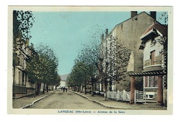 HAUTE LOIRE 43 LANGEAC Avenue De La Gare - Langeac
