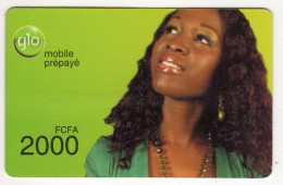 BENIN Prepayé GLO 2000 FCFA Date 15/10/2011 - Benin