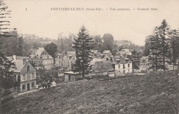 76 - FONTAINE LE DUN - Vue Générale - Fontaine Le Dun