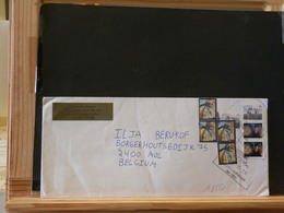 A8550  LETTRE CANADA POUR LA BELG. - Covers & Documents