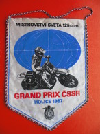 MOTOCROSS.MOTO CROSS.Flag.GRAND PRIX CSSR-HOLICE.FIM. - Abbigliamento, Souvenirs & Varie