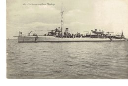 Cpa Le Contre Torpilleur Flamberge - Warships