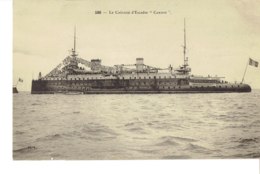 Cpa Le Cuirassé D'Escadre Carnot. - Warships