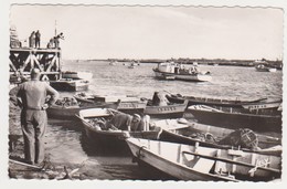 Delcampe - 26565 Aiguillon Sur Mer Vendée France -le Port -202 Jely Poupin 1960-barque Bateau Pecheur -LR 4526 4525 4644 Casier - Fischerei