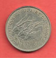 100 Francs , CONGO , Nickel , 1971 , N° KM # 1 - Congo (República Democrática 1998)