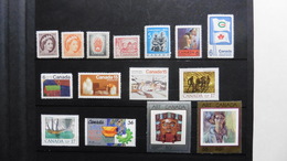 Canada :  15 Timbres Neufs - Collections