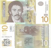 Serbia 10 Dinara 2006. UNC AA Prefix - Serbien