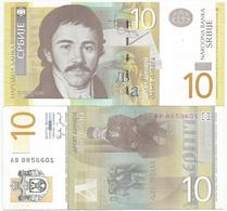 Serbia 10 Dinara 2006. UNC AB Prefix - Serbia