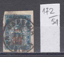 54K172 / T13 Bulgaria 1895 Michel Nr. 11 -  Timbres-taxe POSTAGE DUE Portomarken , Ziffernzeichnung  ,USED ( O ) - Postage Due