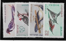 Inde N°263/266 - Oiseaux - Neufs ** Sans Charnière - TB - Unused Stamps