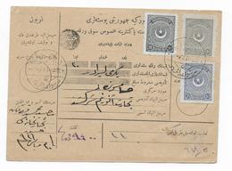 TURQUIE - CARTE COLIS POSTAL - Brieven En Documenten