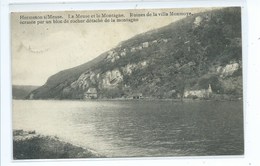 Hermeton La Meuse Et La Montagne Ruines De La Villa Monmoye - Hastière