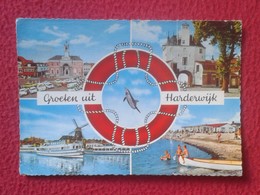 POSTAL POST CARD CARTE POSTALE HOLANDA HOLLAND PAISES BAJOS NETHERLANDS HARDERWIJK VER FOTOS. CIRCULADA SIN SELLO.VISTAS - Harderwijk