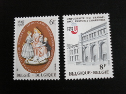 Belgique - Année 1978 - Enseignement - Y.T 1900/1901 - Neuf (**) Mint (MNH) - Unused Stamps