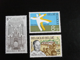 Belgique - Année 1978 - Anniversaires - Y.T 1913/1915 - Neuf (**) Mint (MNH) - Unused Stamps