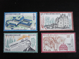 Belgique - Année 1979 - Série Culturelle - Y.T 1935/1938 - Neuf (**) Mint (MNH) - Unused Stamps