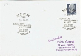 DDR / GDR - Postkarte Sonderstempel / Postcard Special Cancellation (S662) - Cartes Postales Privées - Oblitérées