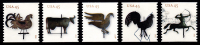 Etats-Unis / United States (Scott No.4613-17 - Palettes De Temps / Weather Vanes) (o) Roulette / Coil - Used Stamps