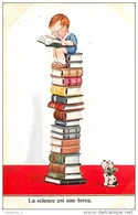 Illustrateur John Wills - La Science Est Une Force (pile De Livres - études) - Wills, John