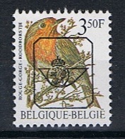 Belgie OCB 822 (**) - Typo Precancels 1986-96 (Birds)