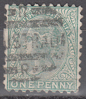 SOUTH  AUSTRALIA       SCOTT NO.  64     USED      YEAR  1876   WMK 73, PERF 10 X10 - Oblitérés