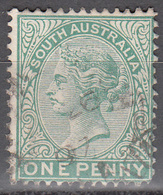 SOUTH  AUSTRALIA       SCOTT NO.  105     USED      YEAR  1895     WMK 73, PERF 13 X13 - Oblitérés