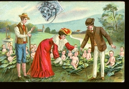 BEBES SUPERBE CARTE 1900        NOUVEAUTE - Babies