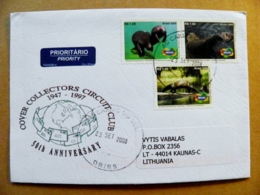 Cover Brazil 2008 Animals Fauna - Covers & Documents