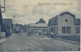 Camp De Beverloo    Camp De Cavalerie.  Cantine  (Versie II  Met Hoopje Zand)  1938   Naar  Gand - Hechtel-Eksel