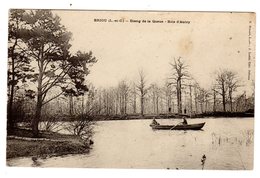 CPA Briou Près Marchenoir 41 Loir Et Cher Etang De La Queue Bois D' Autry Barque De Pêche éditeur Mazure à Orléans - Marchenoir