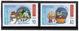 Georgia. EUROPA 2004 (Christmas,Easter). 2v: 40,80  Michel # 456-57 - Georgië