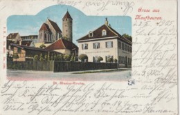 Germany - Gruss Aus Kaufbeuren - Litho - St. Blasius Kirche - Kaufbeuren