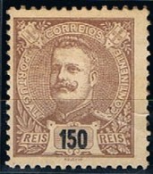 Portugal, 1895/6, # 136, MH - Unused Stamps