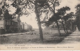 76 - LE GRAND QUEVILLY - Entrée De Grand Quevilly Et Avenue Du Château De Montmorency - Le Grand-Quevilly