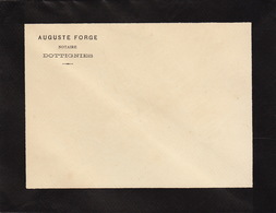 1893 Enveloppe Auguste Forge Notaire à Dottignies - 1800 – 1899