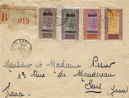 1932- Enveloppe E P 15 C + Compl. à 1,35 F  RECC.  De KATI ( Soudan Français ) - Storia Postale