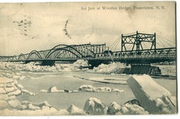 CANADA - Nouveau Brunswick : Fredericton : Ice Jam At Wooden Bridge - Fredericton
