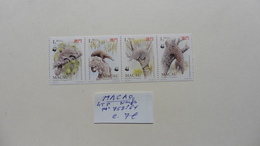 Asie :Macao : 4 Timbres Neufs N° 758/61 - Colecciones & Series