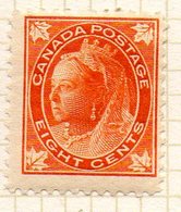 AMERIQUE - CANADA - (Dominion) - 1897-98 - N° 60 - 8 C. Orange - (Victoria) - Unused Stamps