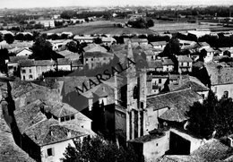 CPSM Lapalud  Le Centre L'église - Lapalud